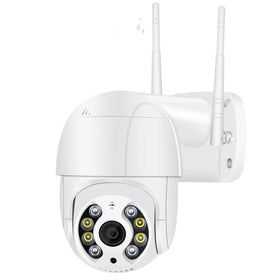 Wireless WiFi Surveillance Camera Dual Light Source AI Smart